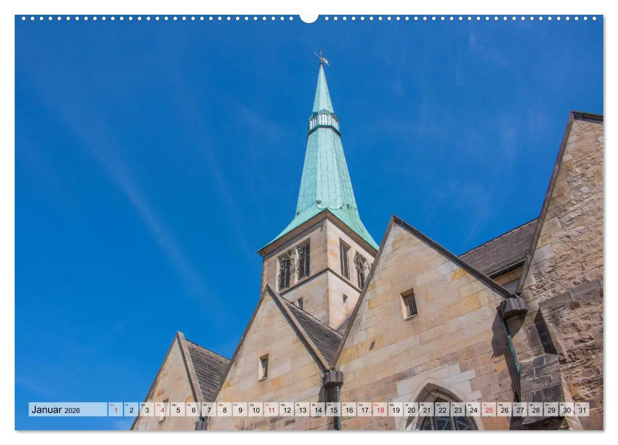 Bild: 9783457435618 | Altes Hameln (hochwertiger Premium Wandkalender 2026 DIN A2 quer),...