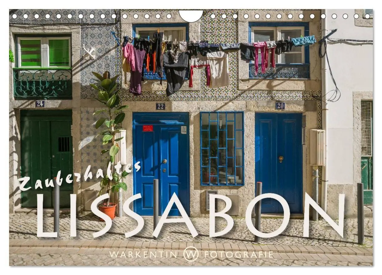 Cover: 9783516075618 | Zauberhaftes Lissabon (Wandkalender 2026 DIN A4 quer), CALVENDO...
