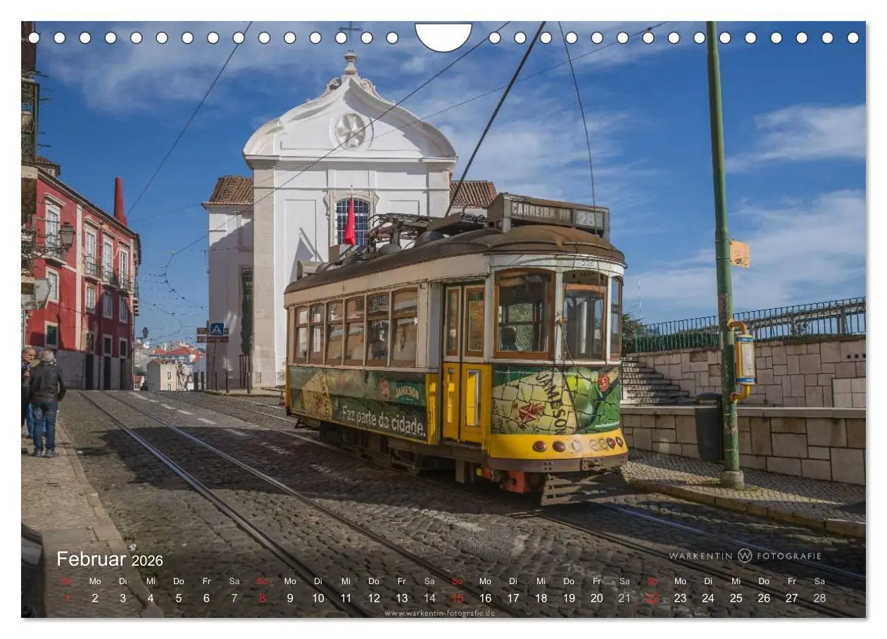 Bild: 9783516075618 | Zauberhaftes Lissabon (Wandkalender 2026 DIN A4 quer), CALVENDO...