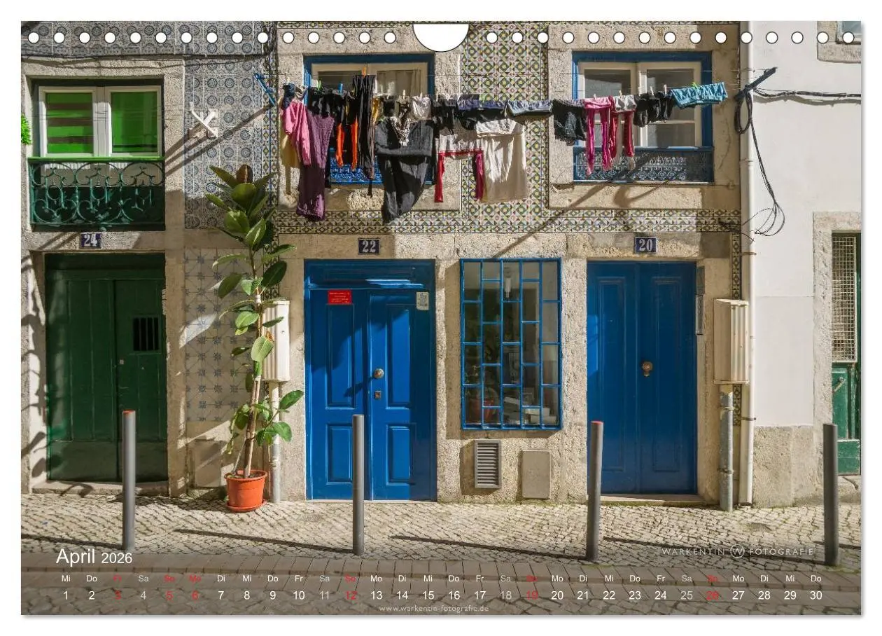 Bild: 9783516075618 | Zauberhaftes Lissabon (Wandkalender 2026 DIN A4 quer), CALVENDO...