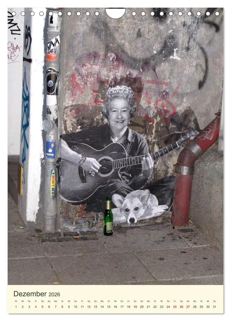 Bild: 9783516385618 | Famous Women in StreetArt (Wandkalender 2026 DIN A4 hoch), CALVENDO...