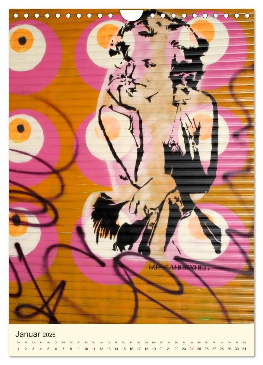 Bild: 9783516385618 | Famous Women in StreetArt (Wandkalender 2026 DIN A4 hoch), CALVENDO...