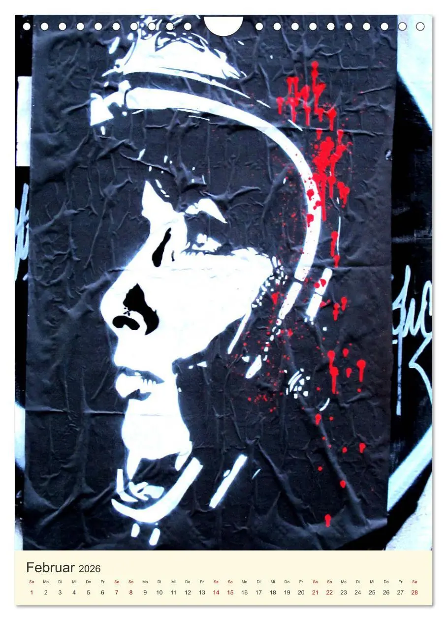 Bild: 9783516385618 | Famous Women in StreetArt (Wandkalender 2026 DIN A4 hoch), CALVENDO...