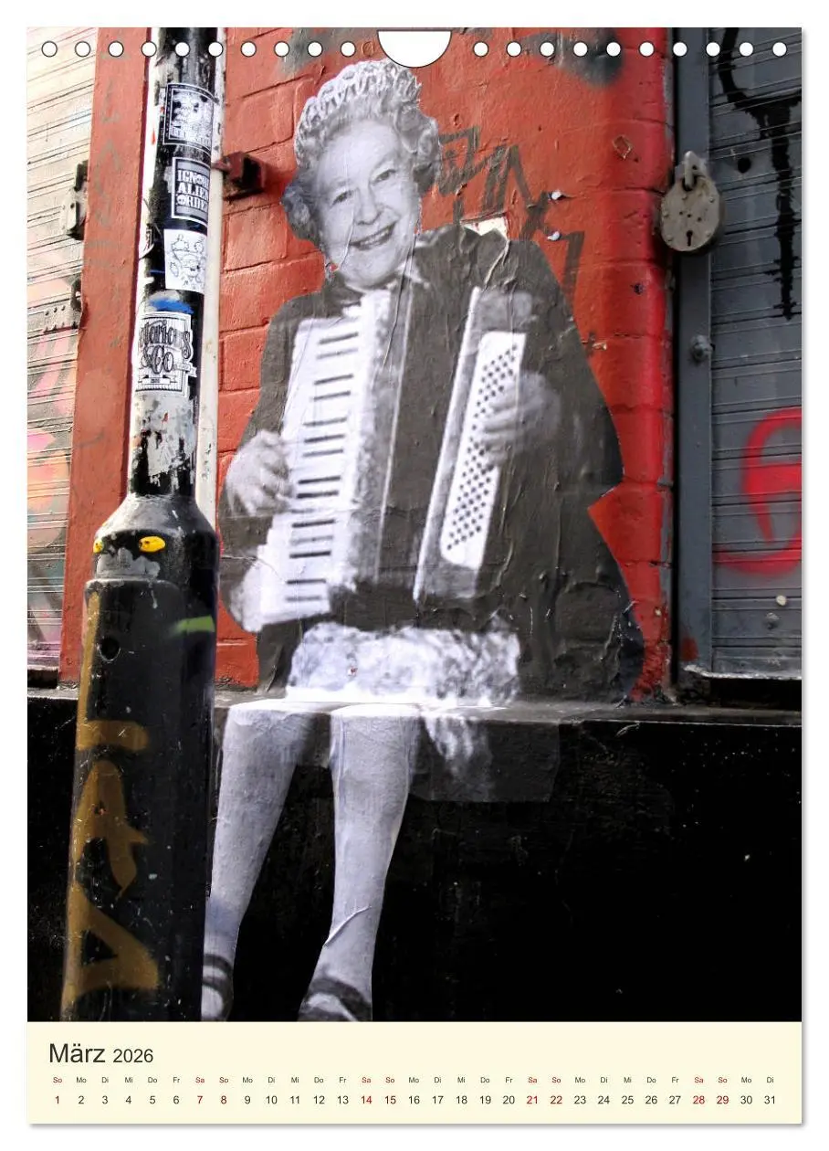 Bild: 9783516385618 | Famous Women in StreetArt (Wandkalender 2026 DIN A4 hoch), CALVENDO...