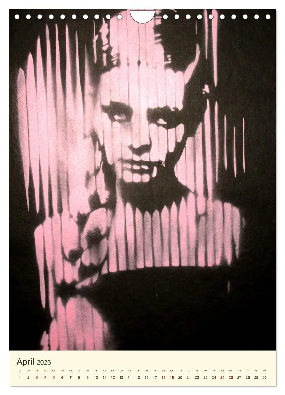 Bild: 9783516385618 | Famous Women in StreetArt (Wandkalender 2026 DIN A4 hoch), CALVENDO...
