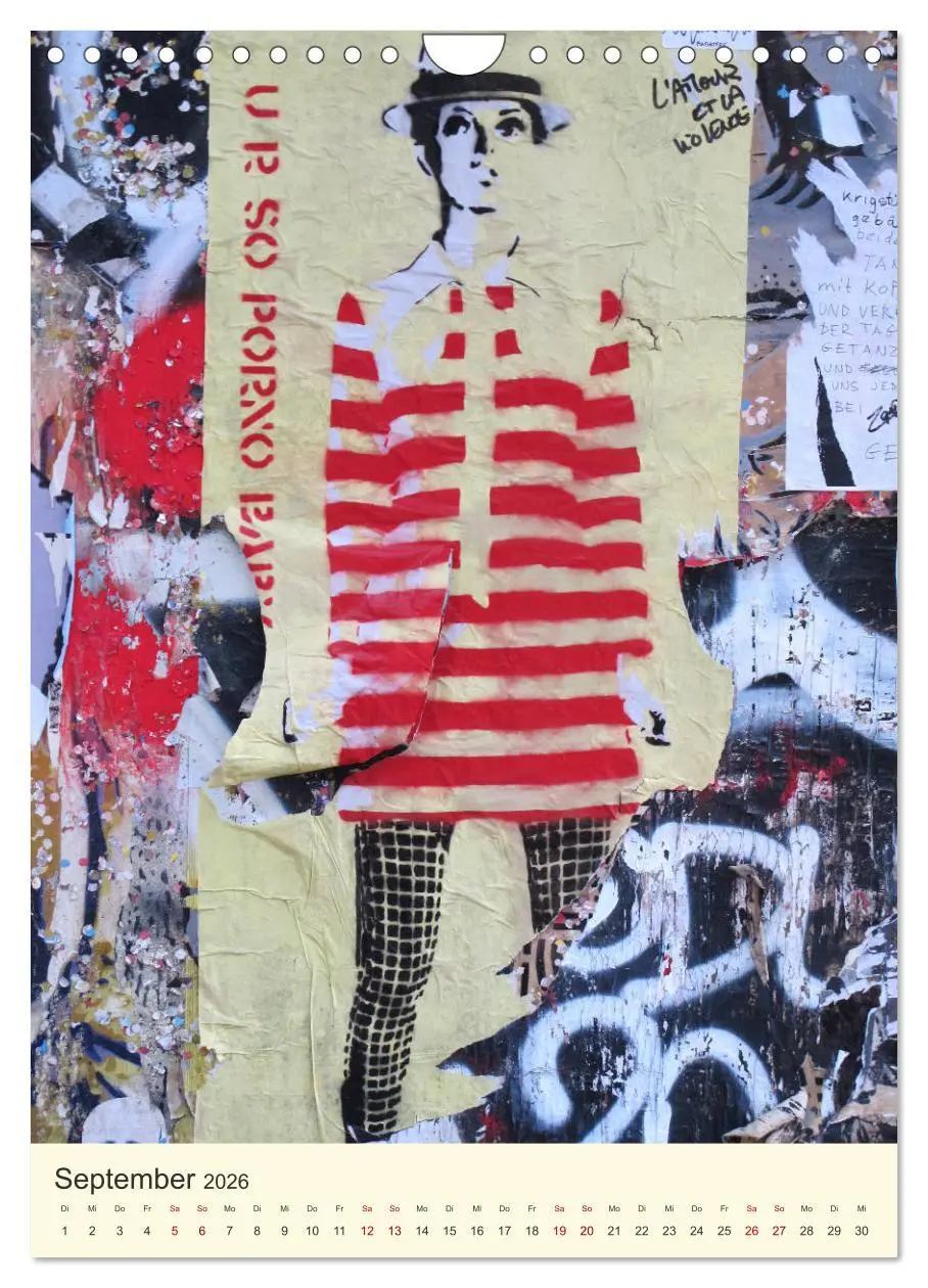 Bild: 9783516385618 | Famous Women in StreetArt (Wandkalender 2026 DIN A4 hoch), CALVENDO...