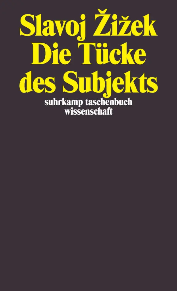 Cover: 9783518295618 | Die Tücke des Subjekts | Slavoj Zizek | Taschenbuch | 548 S. | Deutsch
