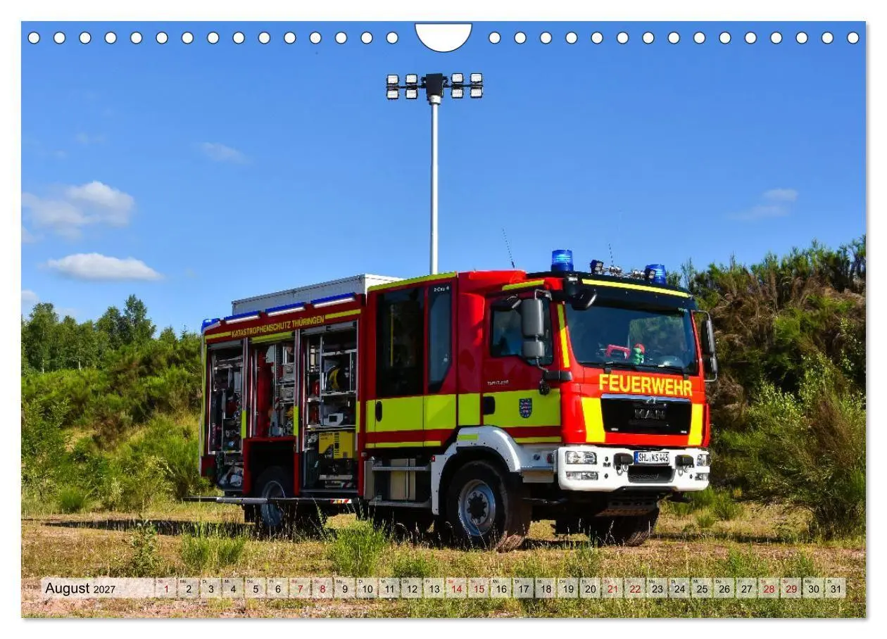 Bild: 9783569785618 | Feuerwehrfahrzeuge (Wandkalender 2027 DIN A4 quer), CALVENDO...
