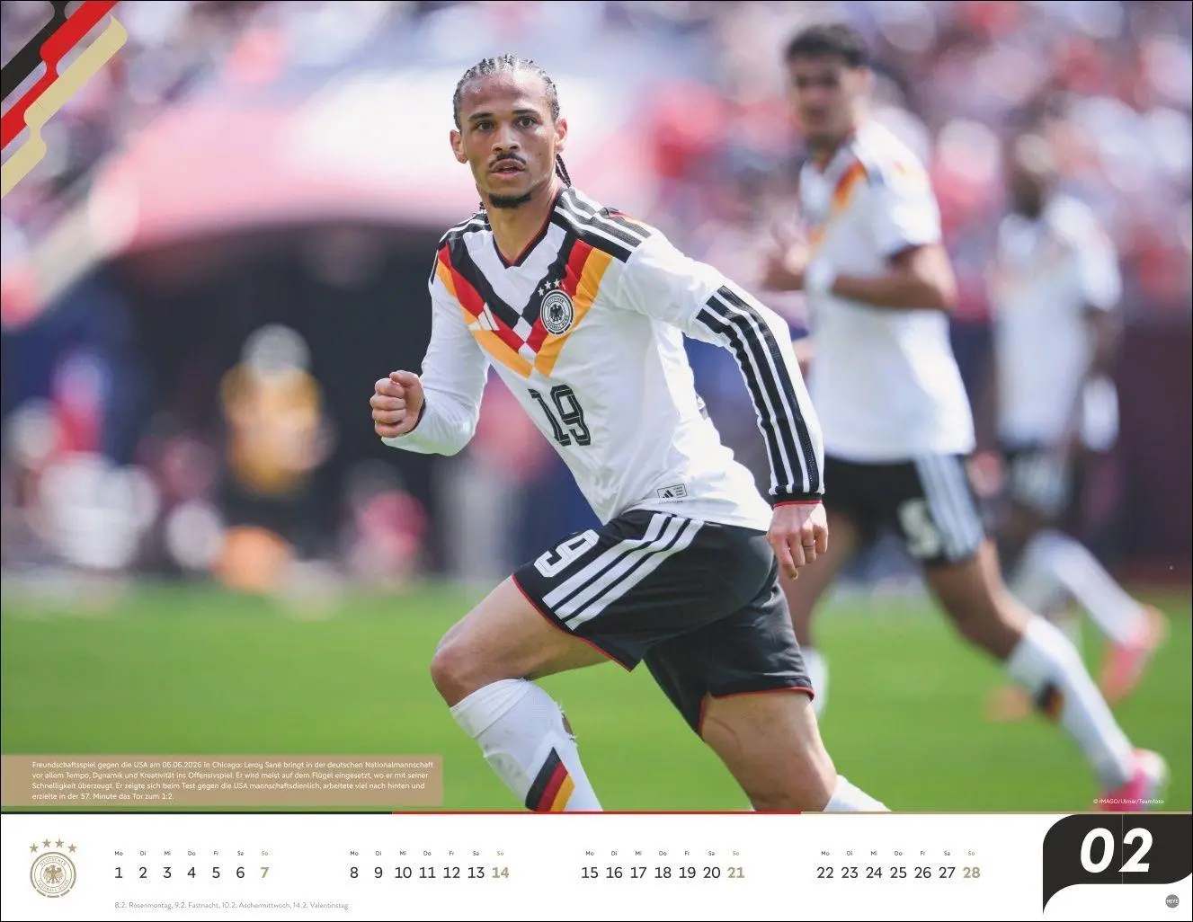 Bild: 9783756415618 | DFB Männer Posterkalender 2027 | Kalender | Bundesliga Kalender Heye