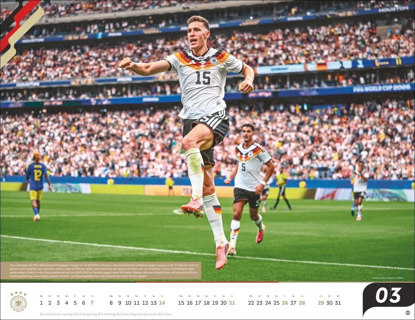 Bild: 9783756415618 | DFB Männer Posterkalender 2027 | Kalender | Bundesliga Kalender Heye