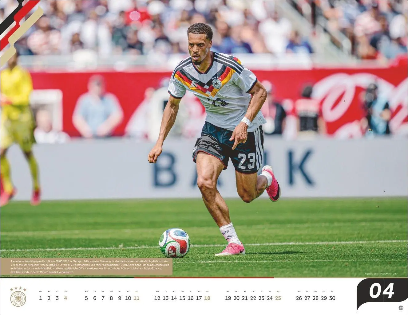 Bild: 9783756415618 | DFB Männer Posterkalender 2027 | Kalender | Bundesliga Kalender Heye