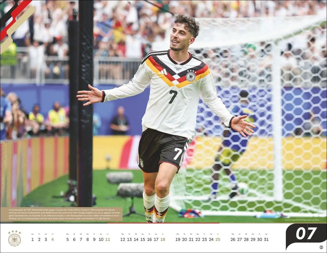 Bild: 9783756415618 | DFB Männer Posterkalender 2027 | Kalender | Bundesliga Kalender Heye
