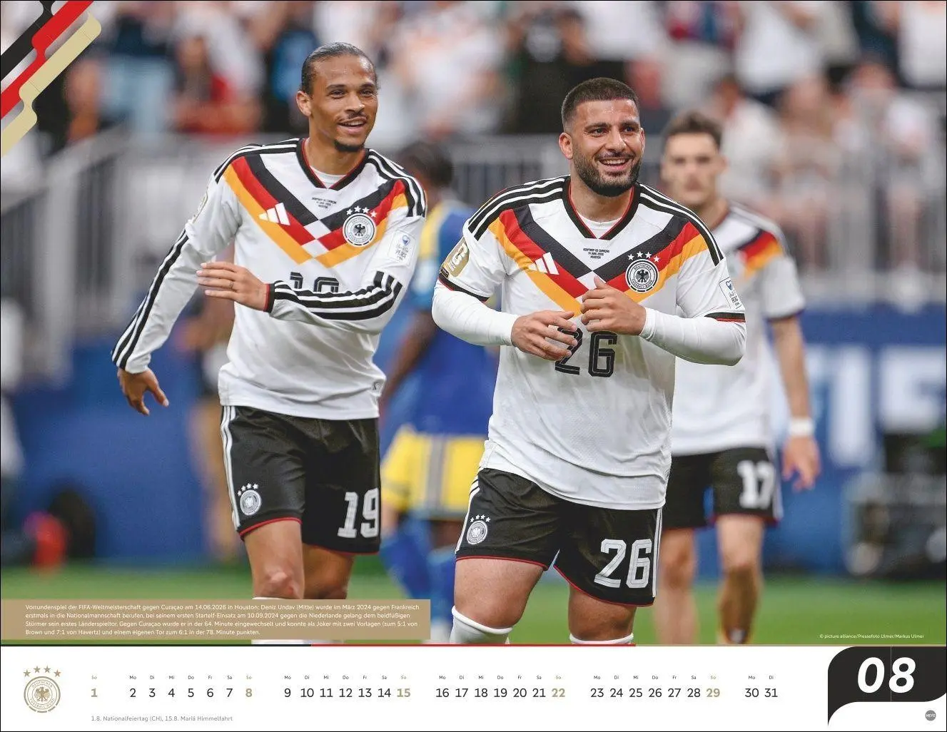 Bild: 9783756415618 | DFB Männer Posterkalender 2027 | Kalender | Bundesliga Kalender Heye