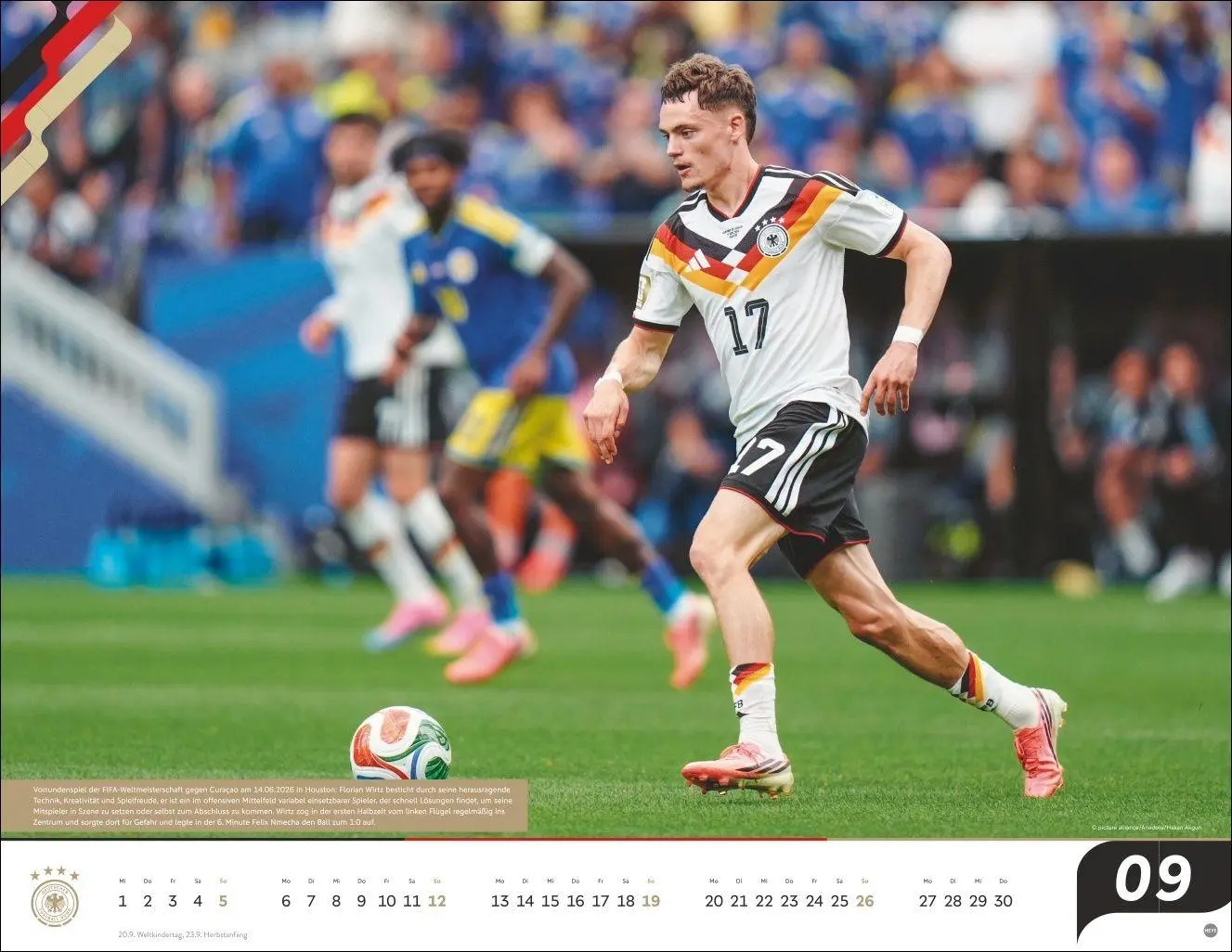 Bild: 9783756415618 | DFB Männer Posterkalender 2027 | Kalender | Bundesliga Kalender Heye