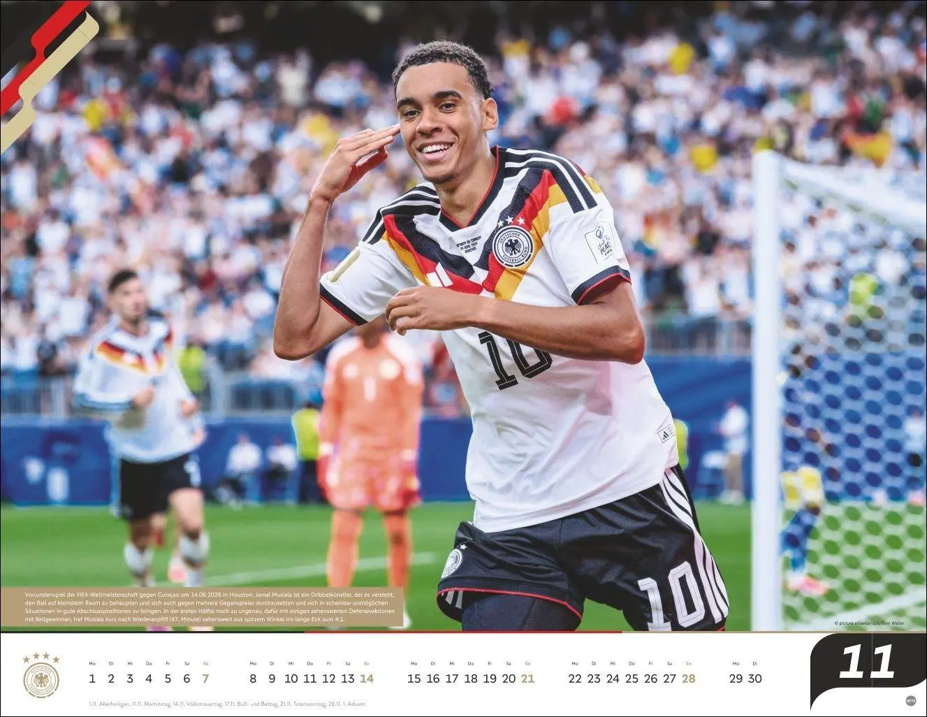 Bild: 9783756415618 | DFB Männer Posterkalender 2027 | Kalender | Bundesliga Kalender Heye