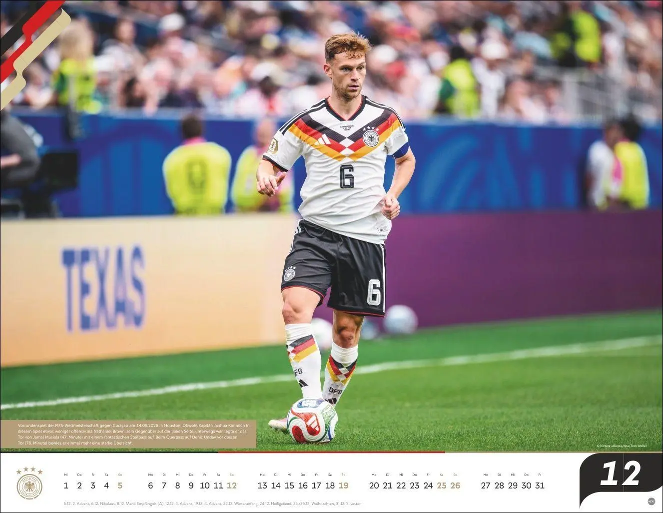 Bild: 9783756415618 | DFB Männer Posterkalender 2027 | Kalender | Bundesliga Kalender Heye