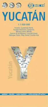 Cover: 9783866095618 | Yucatan 1 : 1 000 000. Road Map + City Maps | (Land-)Karte | 2 S.
