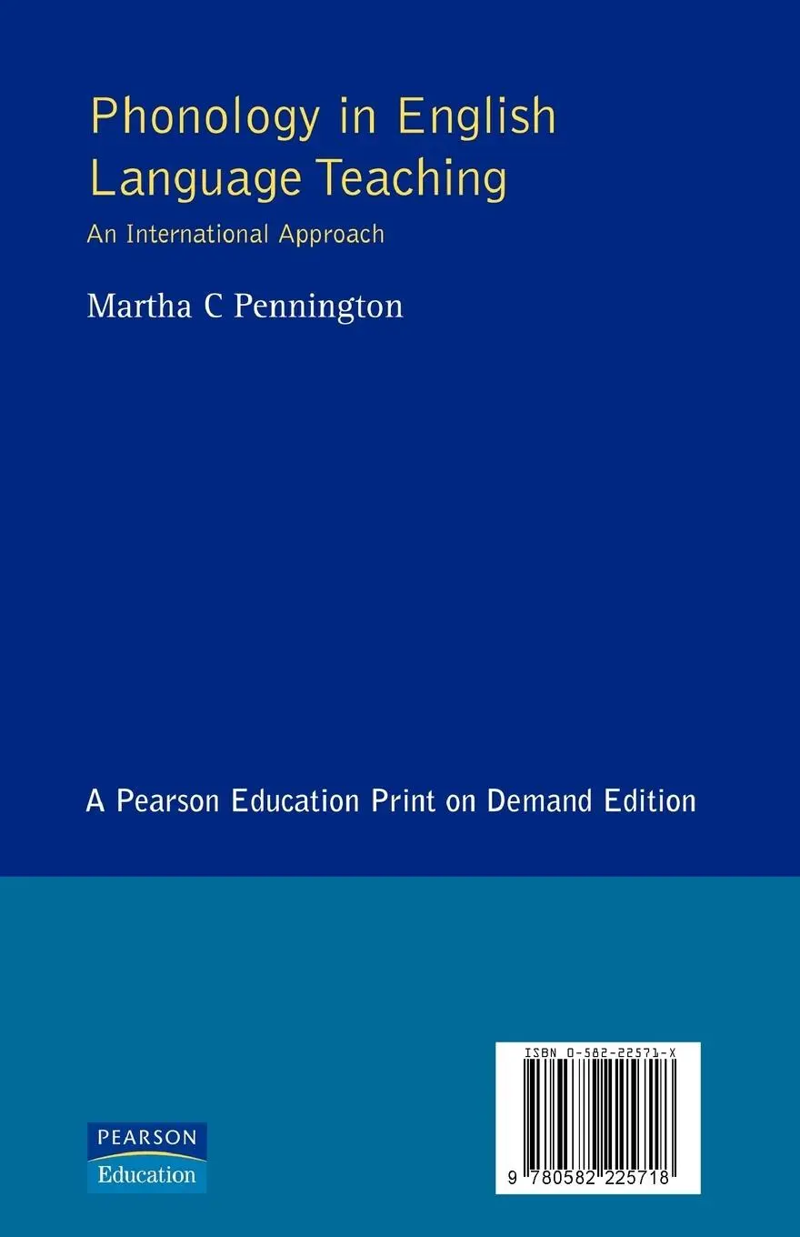 Rückseite: 9780582225718 | Phonology in English Language Teaching | An International Approach