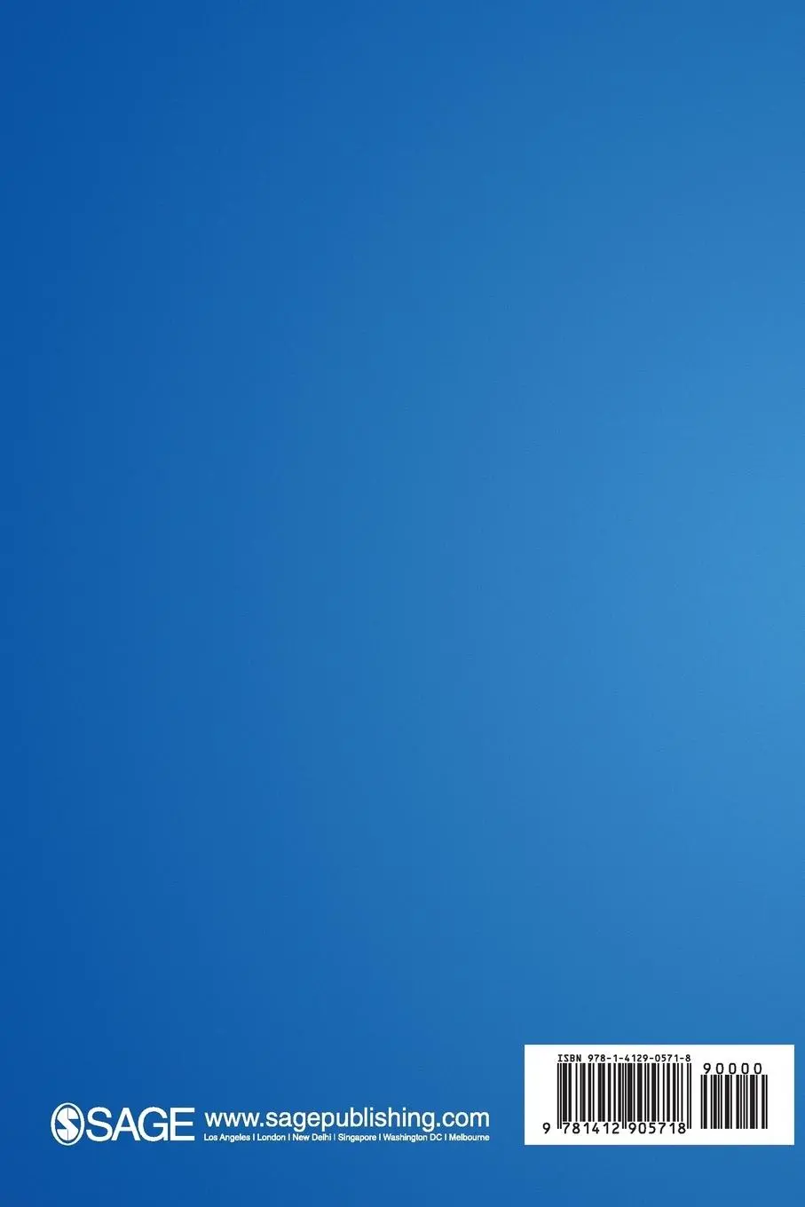 Rückseite: 9781412905718 | Sales Forecasting Management | A Demand Management Approach | Buch