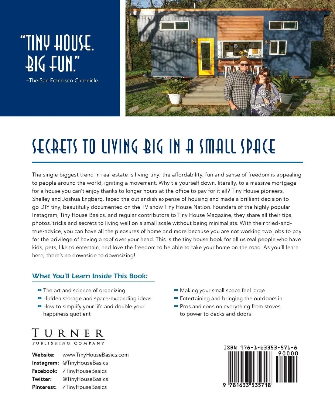 Rückseite: 9781633535718 | Tiny House Basics | Joshua Engberg (u. a.) | Taschenbuch | Englisch