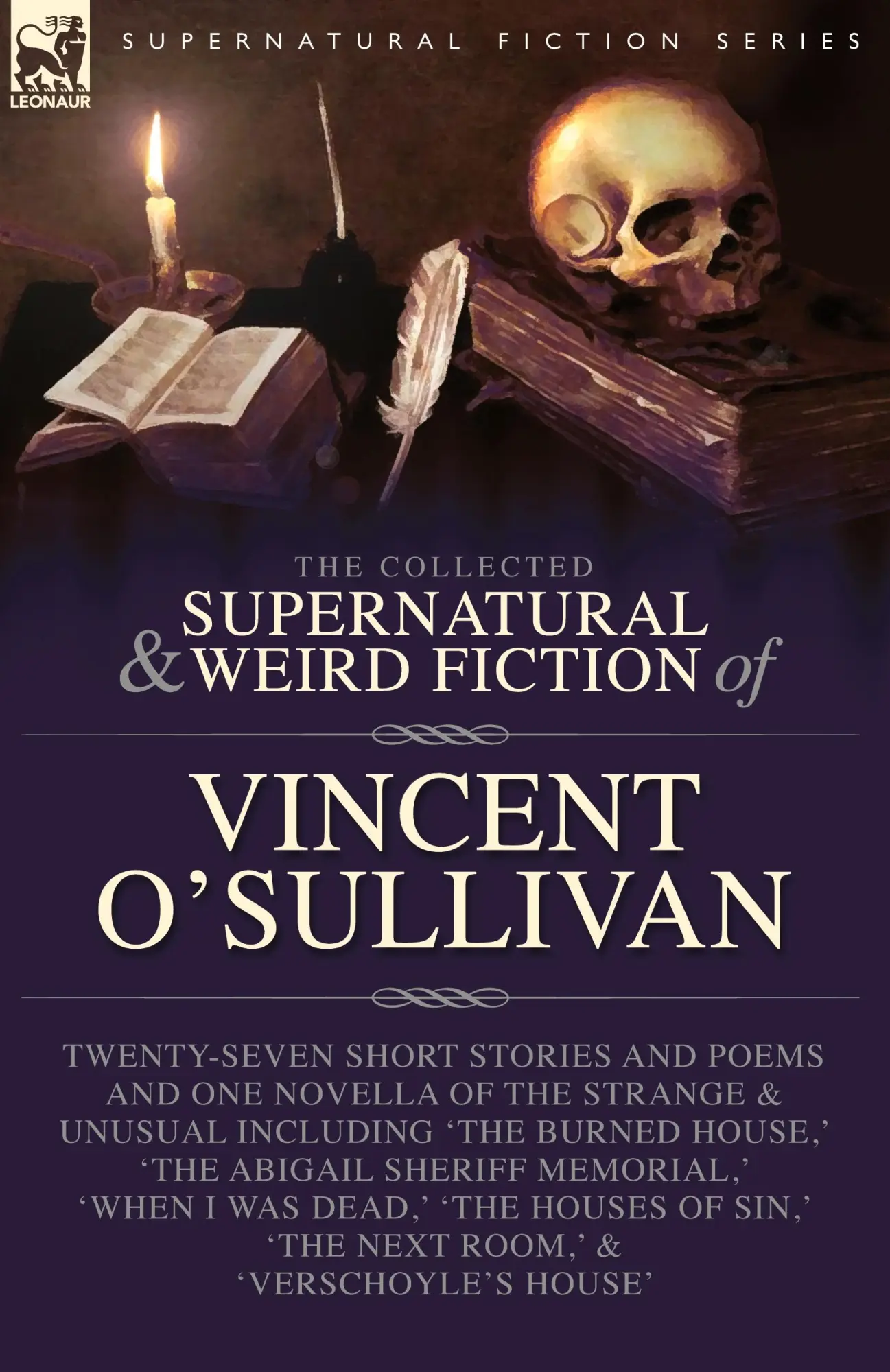 Cover: 9781916535718 | The Collected Supernatural and Weird Fiction of Vincent O'Sullivan
