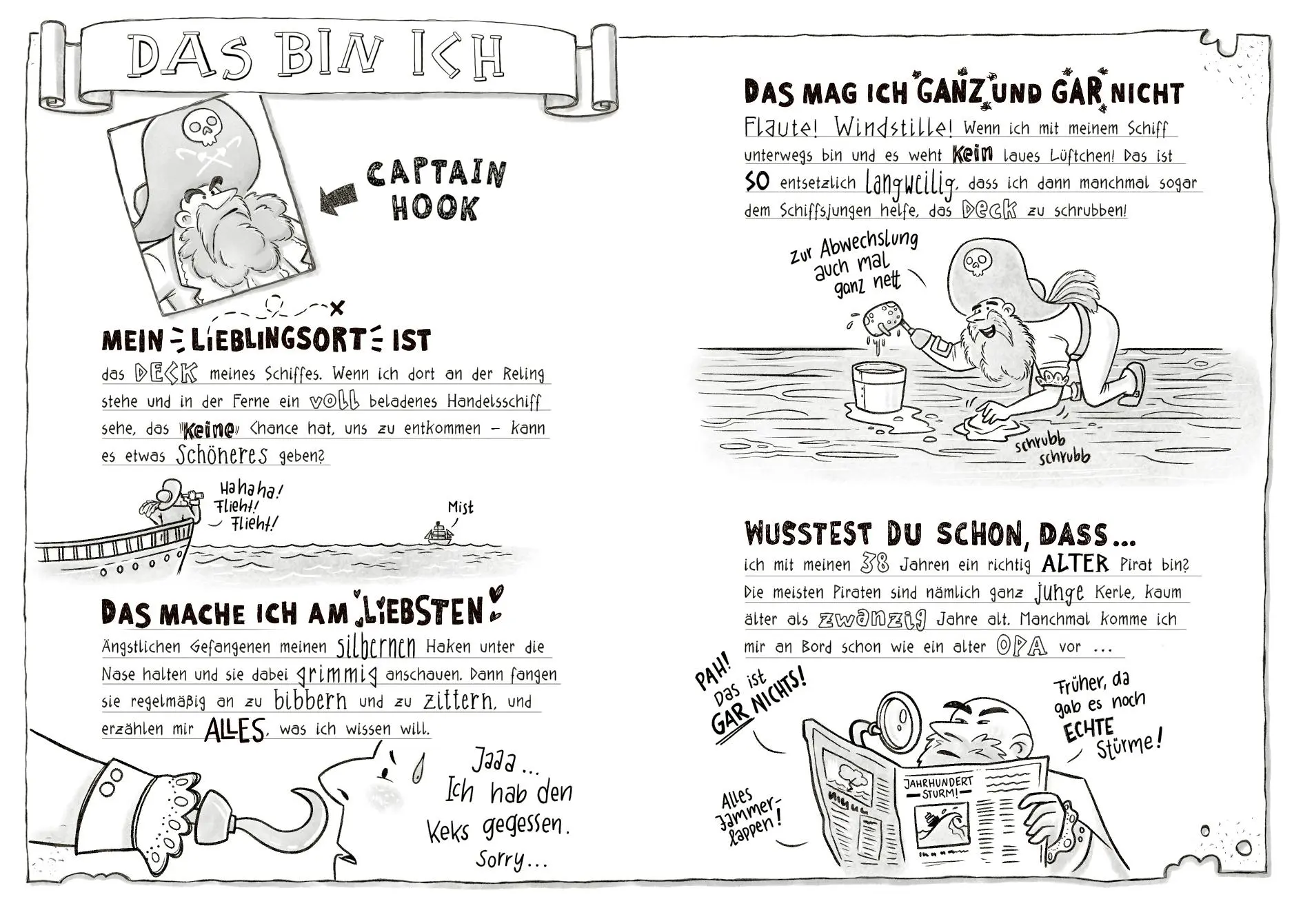 Bild: 9783423765718 | Ich, Captain Hook, und die verfluchte Schatzinsel | Frank Schwieger