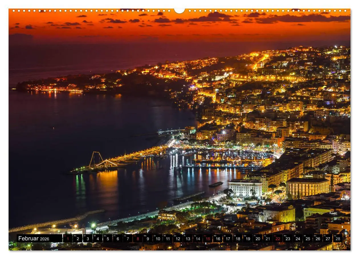Bild: 9783516205718 | Neapel 2026 (hochwertiger Premium Wandkalender 2026 DIN A2 quer),...