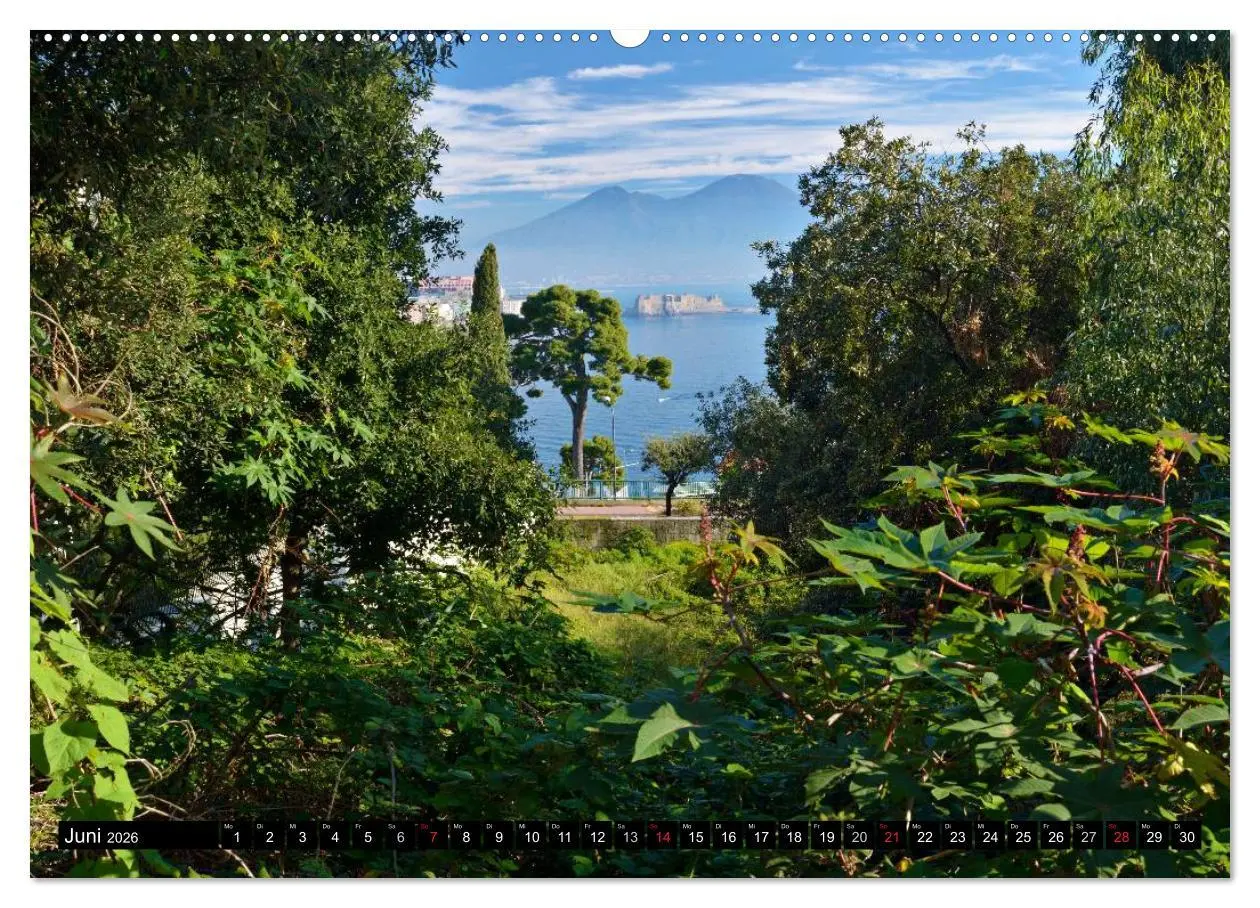 Bild: 9783516205718 | Neapel 2026 (hochwertiger Premium Wandkalender 2026 DIN A2 quer),...