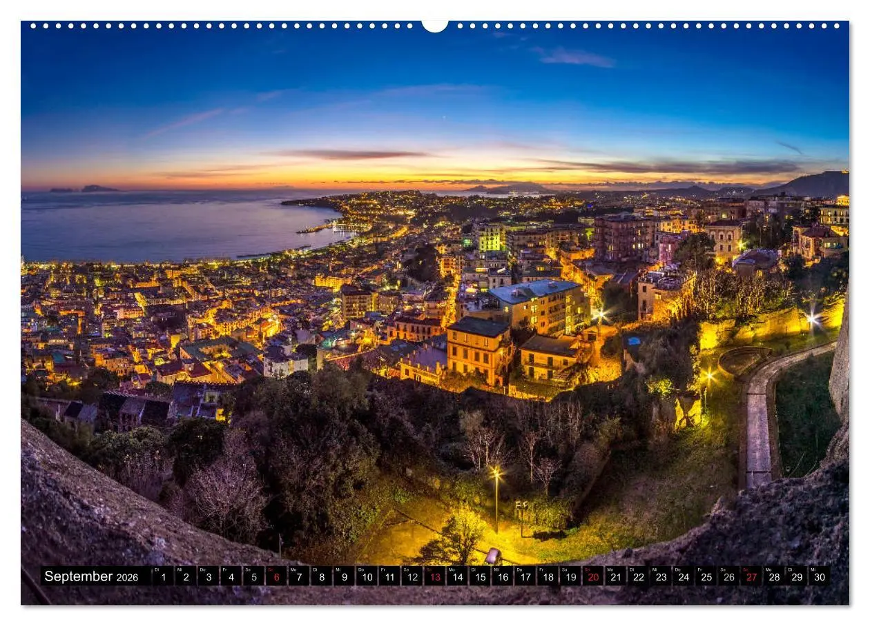 Bild: 9783516205718 | Neapel 2026 (hochwertiger Premium Wandkalender 2026 DIN A2 quer),...