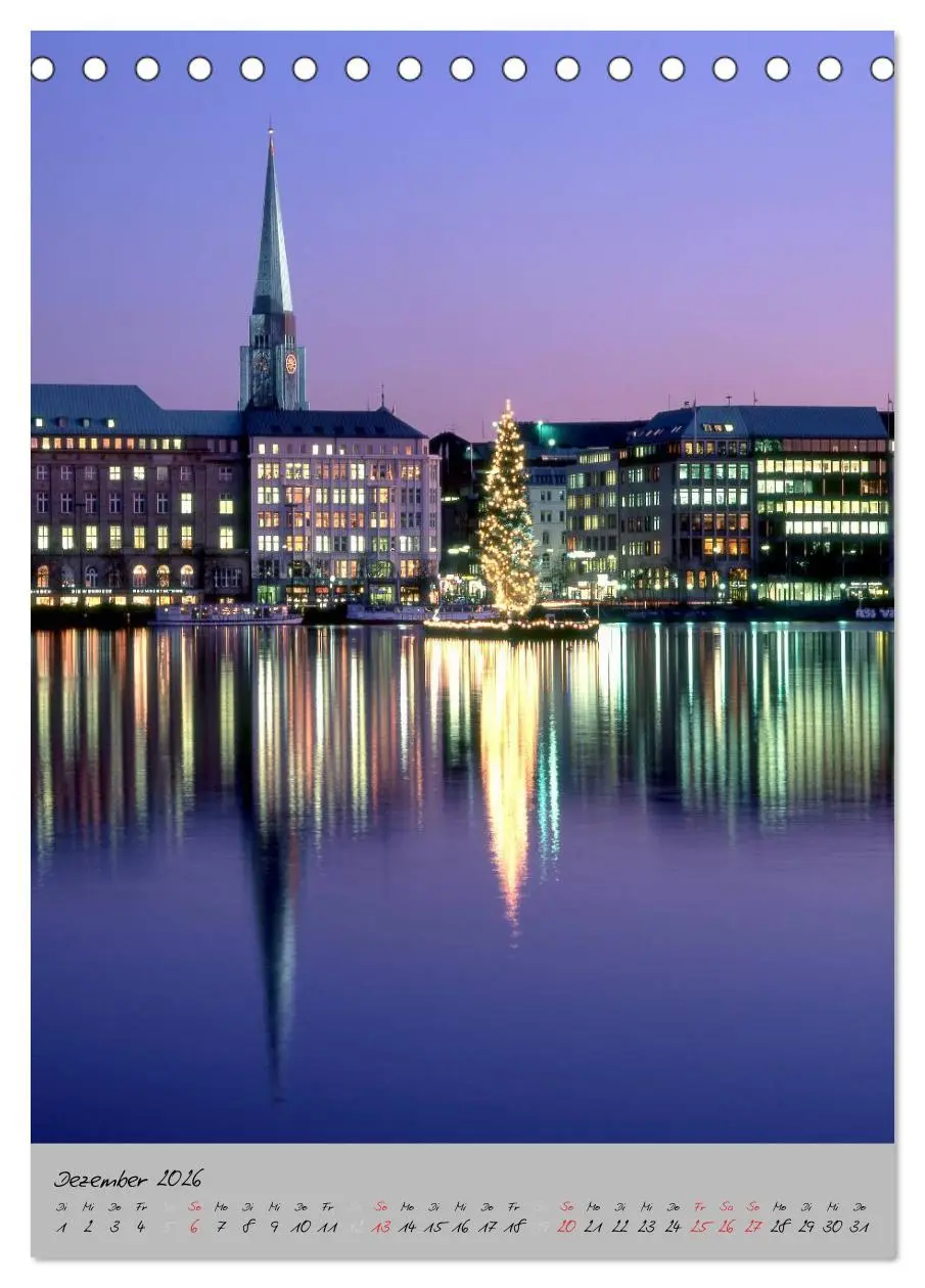 Bild: 9783516445718 | Hamburg - Eine Stadt mit vielen Gesichtern (Tischkalender 2026 DIN...