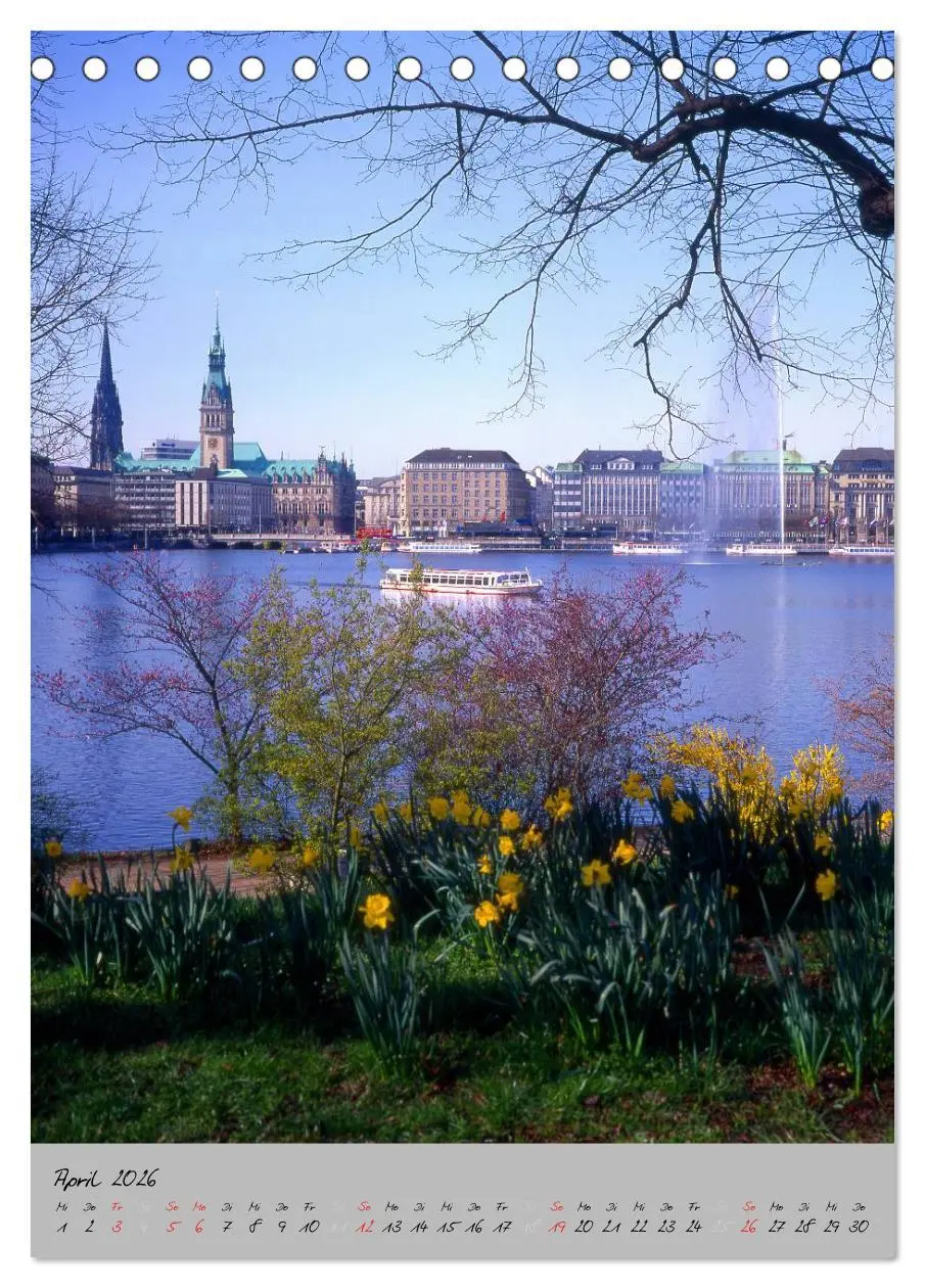 Bild: 9783516445718 | Hamburg - Eine Stadt mit vielen Gesichtern (Tischkalender 2026 DIN...