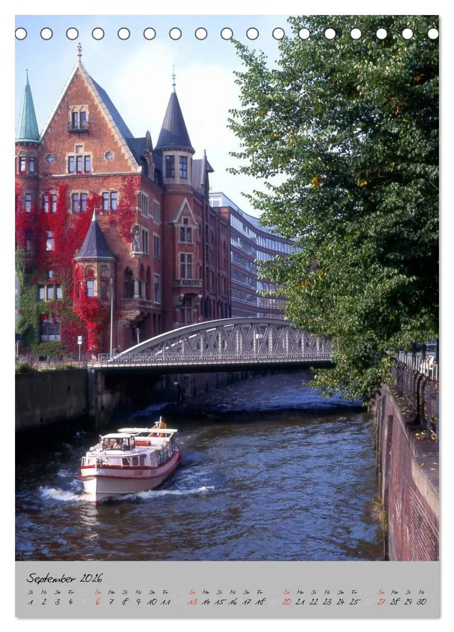 Bild: 9783516445718 | Hamburg - Eine Stadt mit vielen Gesichtern (Tischkalender 2026 DIN...