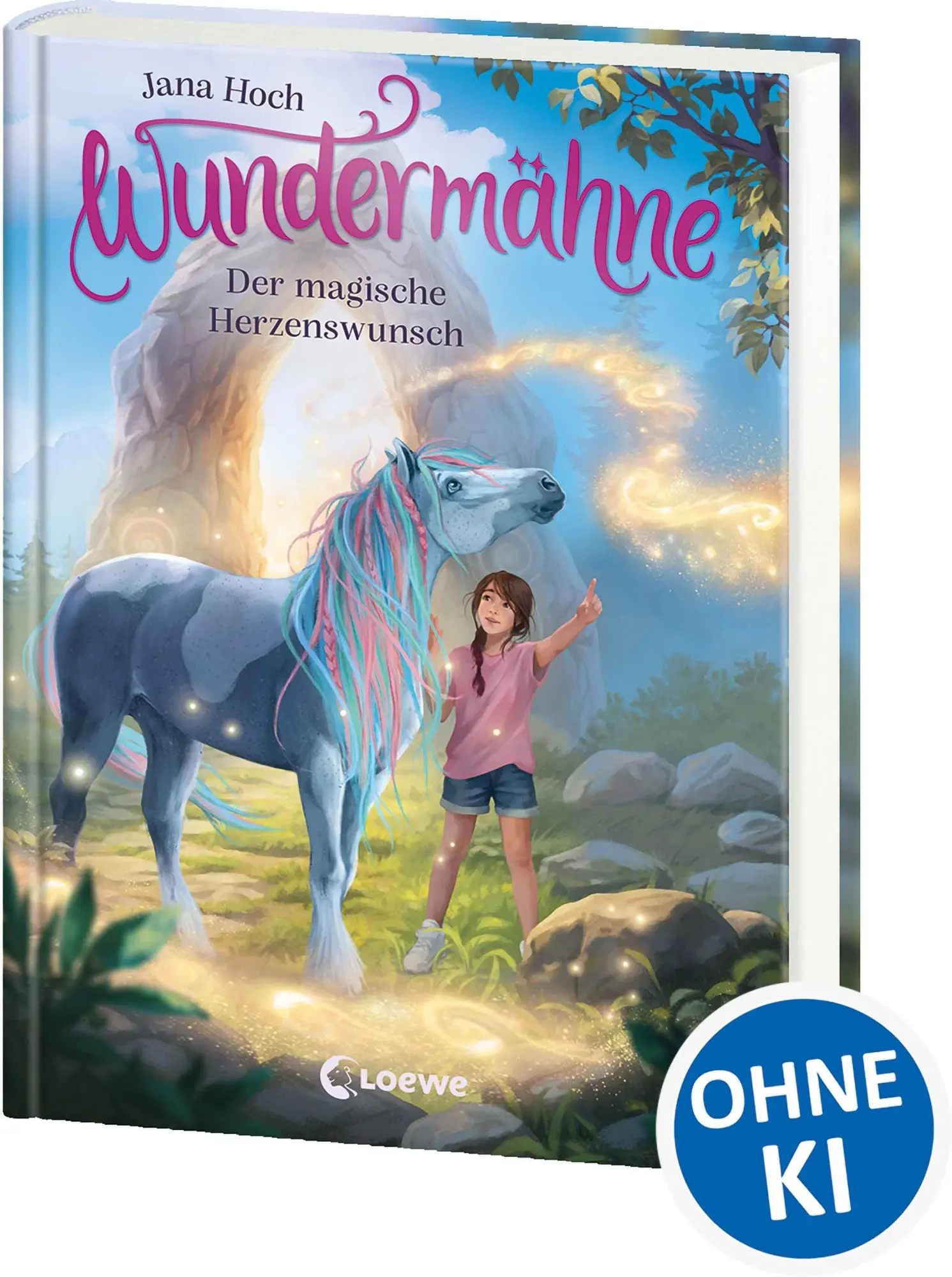 Cover: 9783743225718 | Wundermähne (Band 7) - Der magische Herzenswunsch | Jana Hoch | Buch
