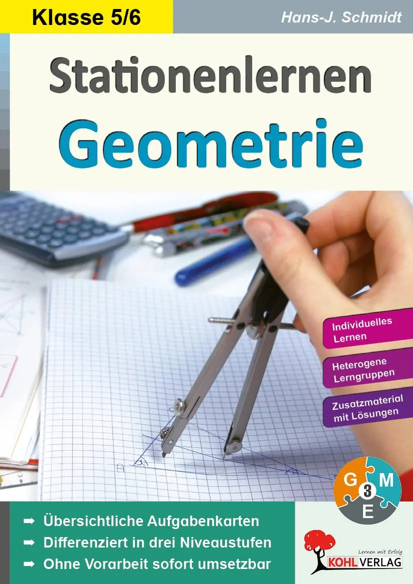 Cover: 9783956865718 | Stationenlernen Geometrie / Klasse 5-6 | Hans. -J. Schmidt | Buch