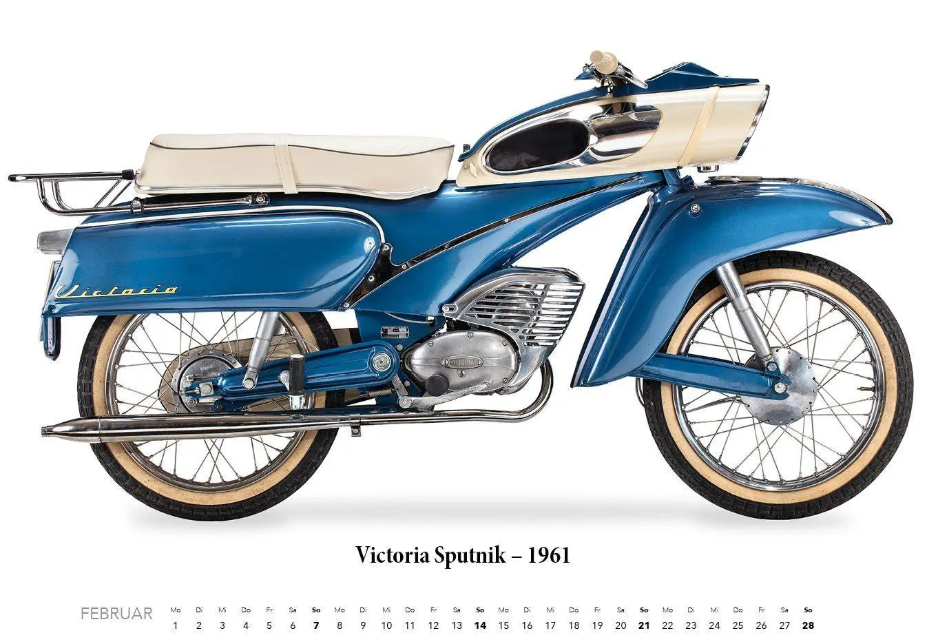 Bild: 9783960585718 | Mopeds 2027 Kalender | Kultige Zweiräder mit Vintage-Charme | Kalender