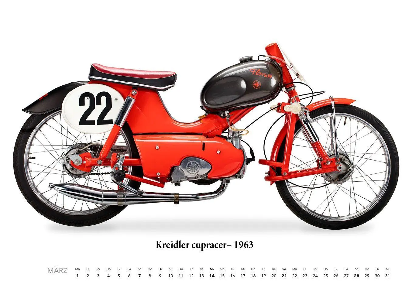 Bild: 9783960585718 | Mopeds 2027 Kalender | Kultige Zweiräder mit Vintage-Charme | Kalender