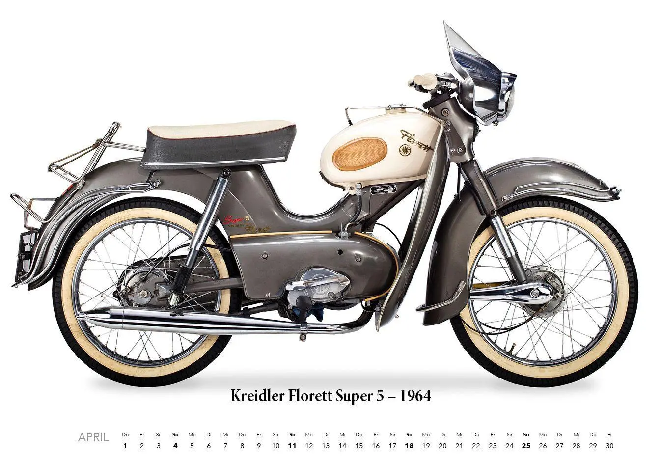 Bild: 9783960585718 | Mopeds 2027 Kalender | Kultige Zweiräder mit Vintage-Charme | Kalender