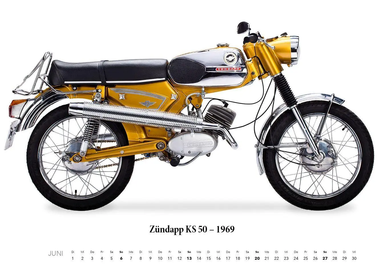 Bild: 9783960585718 | Mopeds 2027 Kalender | Kultige Zweiräder mit Vintage-Charme | Kalender