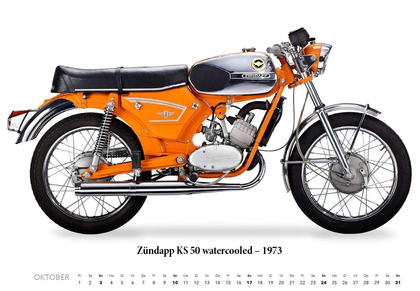 Bild: 9783960585718 | Mopeds 2027 Kalender | Kultige Zweiräder mit Vintage-Charme | Kalender