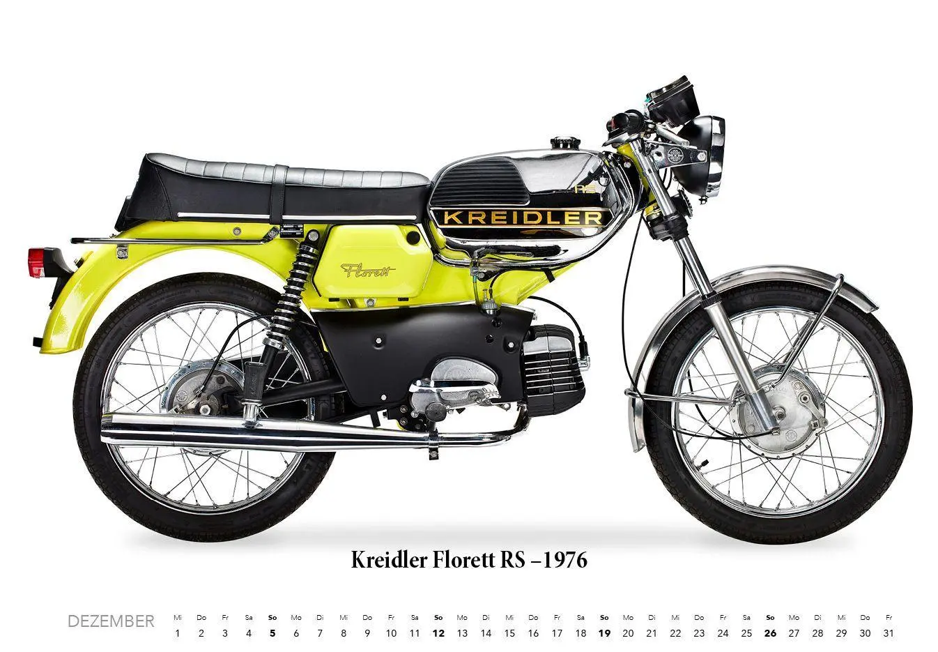 Bild: 9783960585718 | Mopeds 2027 Kalender | Kultige Zweiräder mit Vintage-Charme | Kalender