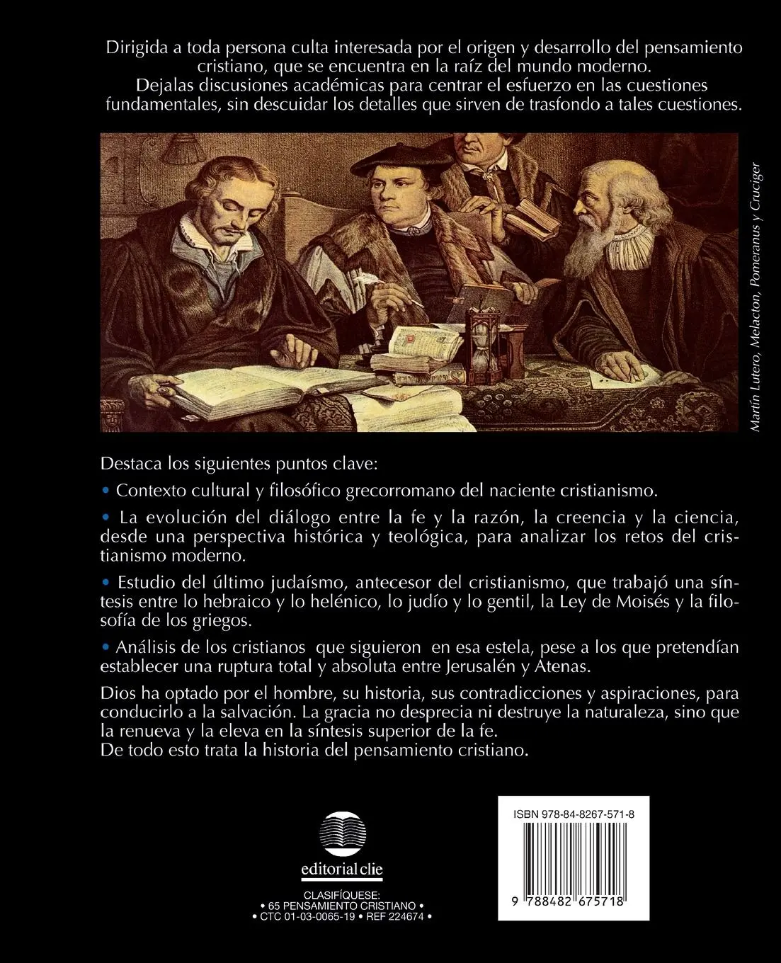 Rückseite: 9788482675718 | Historia del pensamiento cristiano | Justo L. Gonzalez | Taschenbuch