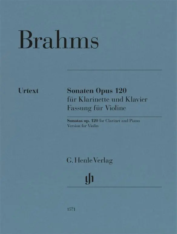 Johannes Brahms - Klarinettensonaten op. 120