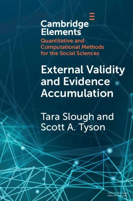 Cover: 9781009375818 | External Validity and Evidence Accumulation | Tara Slough (u. a.)
