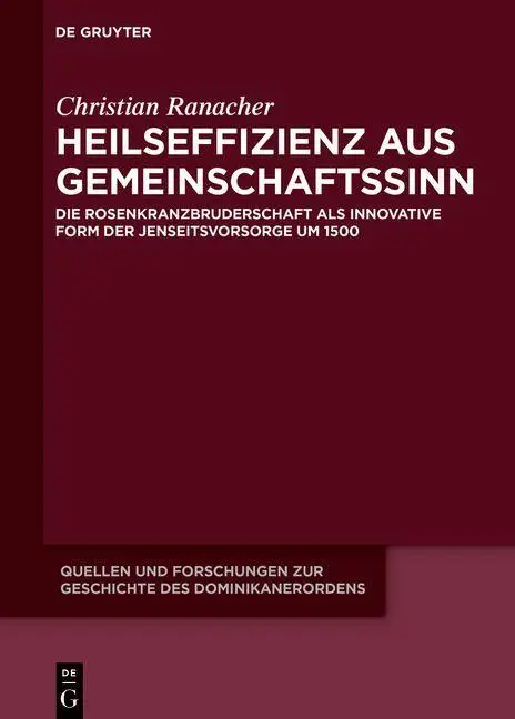 Cover: 9783110745818 | Heilseffizienz aus Gemeinschaftssinn | Christian Ranacher | Buch