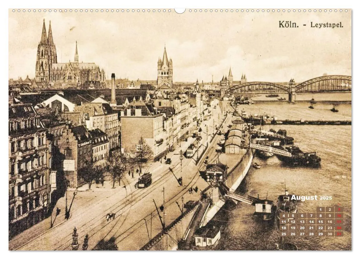 Bild: 9783435705818 | Historisches Köln - Die Stadt auf historischen Karten (Wandkalender...