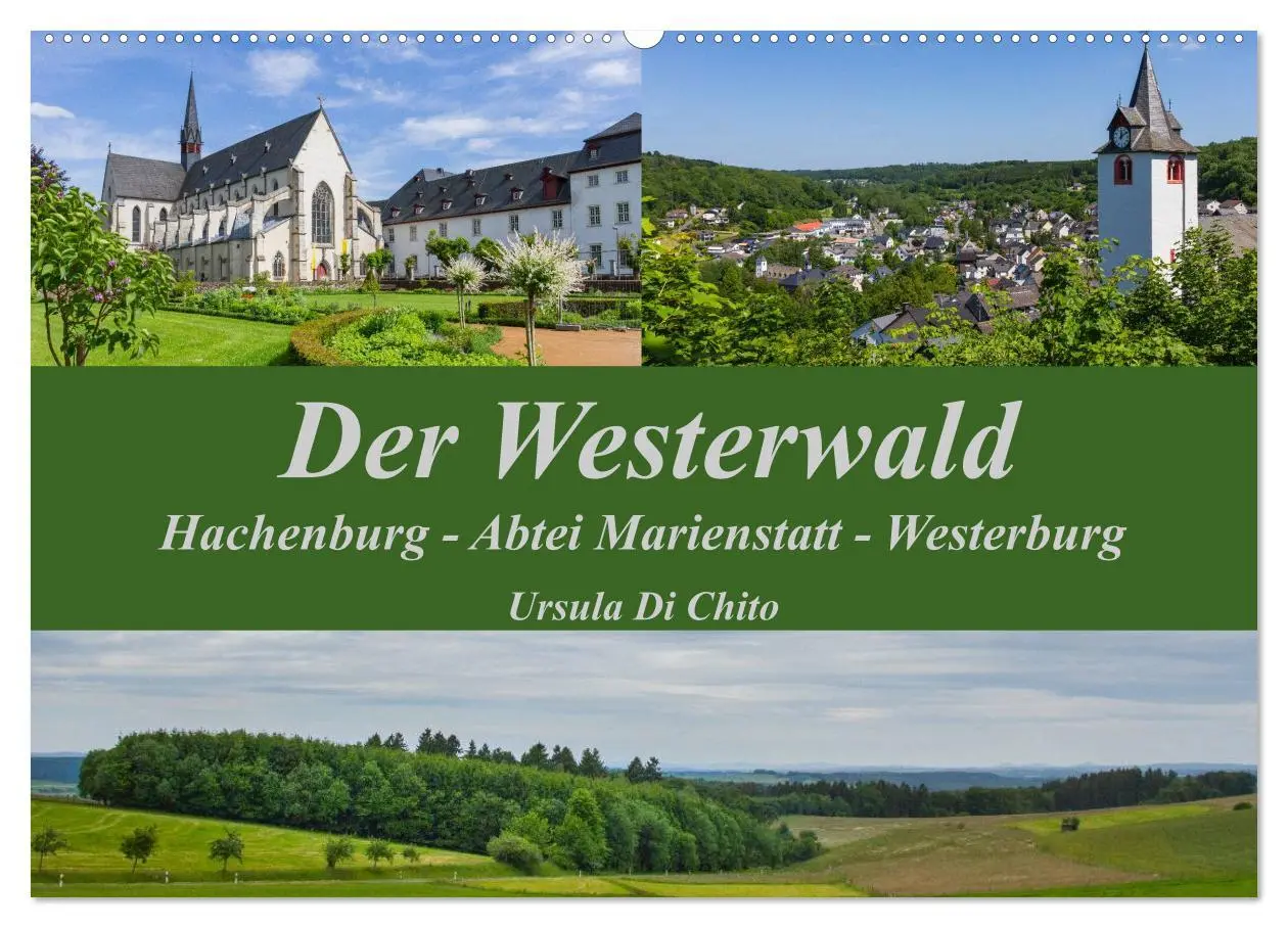 Cover: 9783516055818 | Der Westerwald (Wandkalender 2026 DIN A2 quer), CALVENDO...