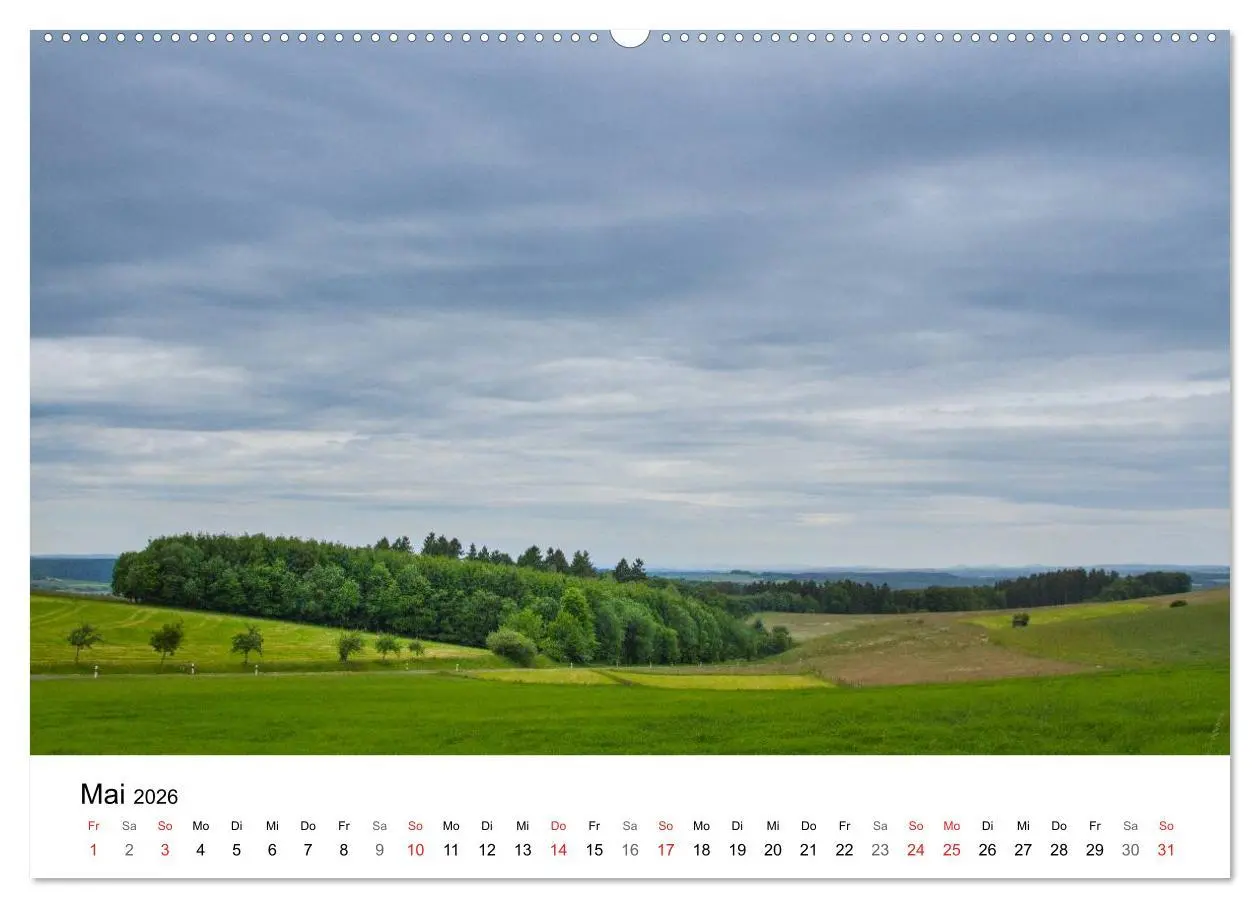 Bild: 9783516055818 | Der Westerwald (Wandkalender 2026 DIN A2 quer), CALVENDO...