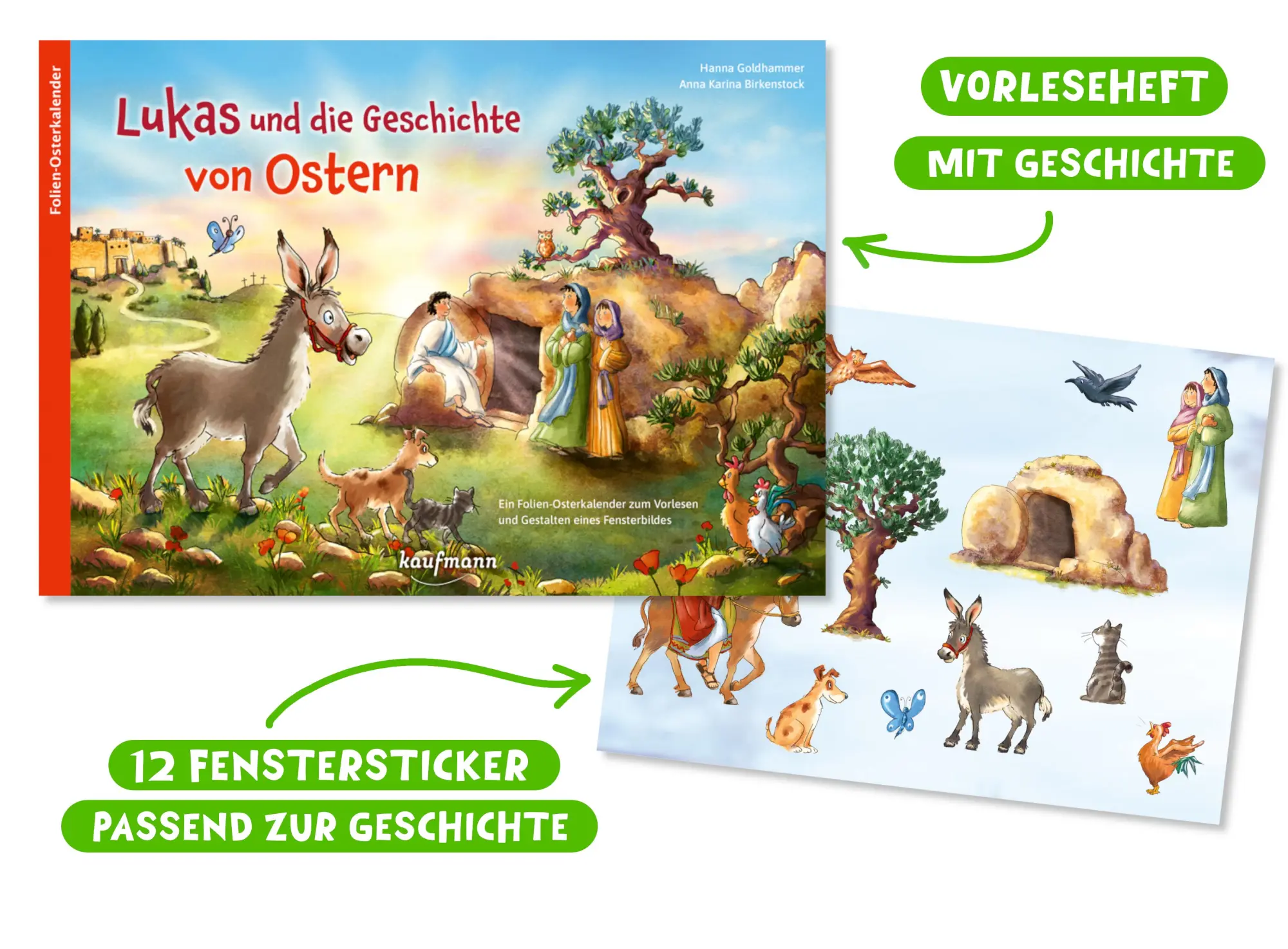 Bild: 9783780605818 | Lukas und die Geschichte von Ostern | Hanna Goldhammer | Kalender