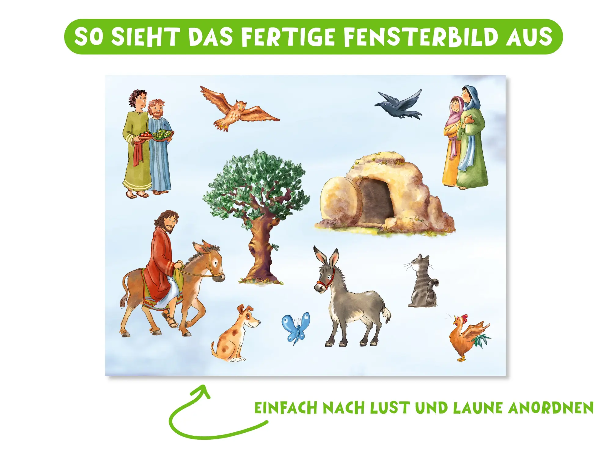 Bild: 9783780605818 | Lukas und die Geschichte von Ostern | Hanna Goldhammer | Kalender