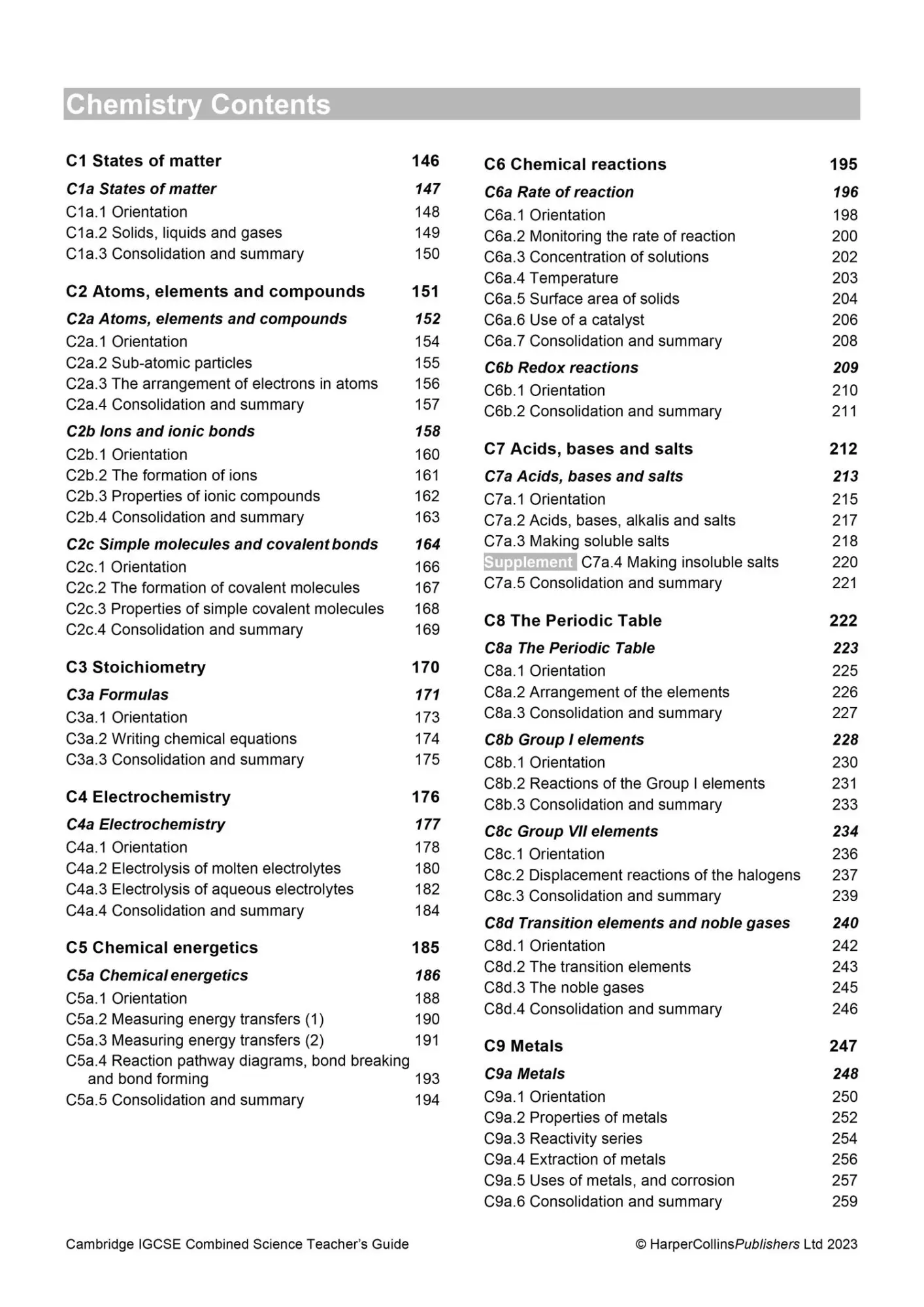 Bild: 9780008545918 | Cambridge Igcse(tm) Combined Science Teacher Guide | Malcolm Bradley